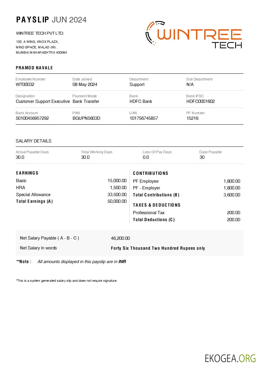 Modèle de fiche de paie Wintree Tech aux formats Word et PDF.pdf, 1